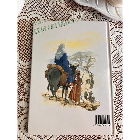 1991 A Song at Christmas by Mary Absolon – Vintage Christmas Story & Carol Book - Picture 8 of 8